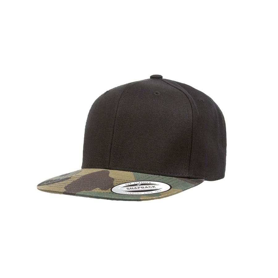 Czapka Snapback dwukolorowa Classic Camo
