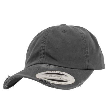Niskoprofilowa czapka Dad Hat z efektem zniszczenia
