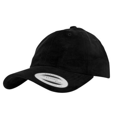 Niskoprofilowa czapka Dad hat z efektem weluru — 2