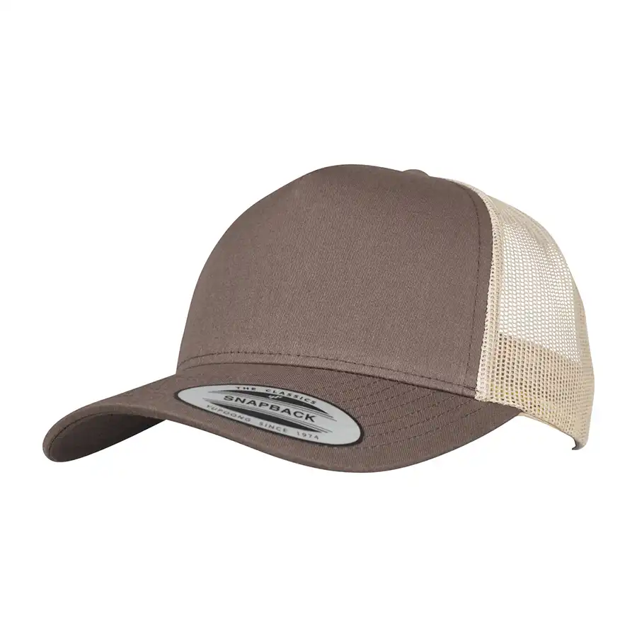 Czapka 5-panelowa dwukolorowa Retro Trucker — 2