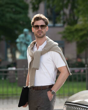 Harvard V-Neck Men — 2