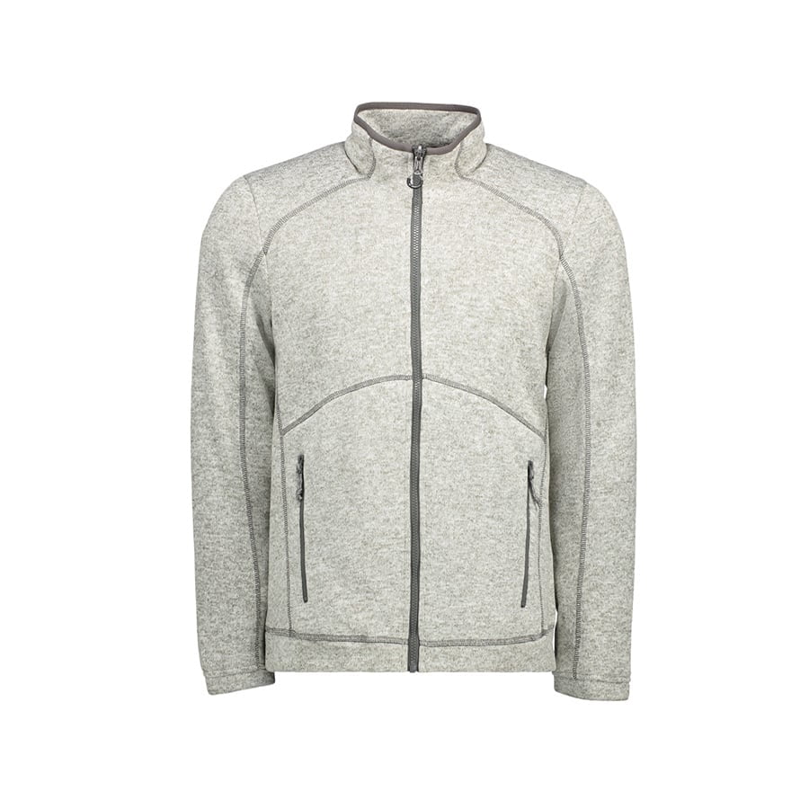 Męska bluza Zip’n’Mix melange fleece