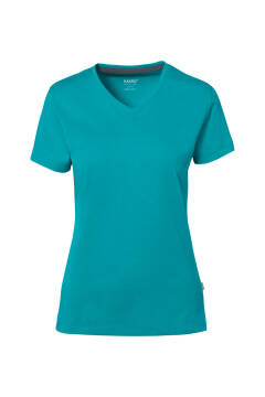 HAKRO COTTON TEC® Damska koszulka V — 22