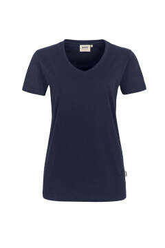 HAKRO Damen V-Shirt MIKRALINAR® — 57