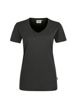 HAKRO Damen V-Shirt MIKRALINAR® — 87