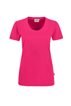 HAKRO Damen V-Shirt MIKRALINAR® — 107
