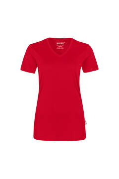 HAKRO Damen V-Shirt COOLMAX® ECO — 7