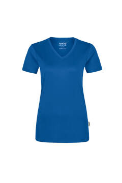 HAKRO Damen V-Shirt COOLMAX® ECO — 17