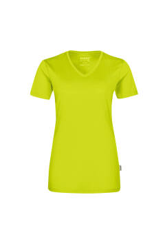HAKRO Damen V-Shirt COOLMAX® ECO — 32