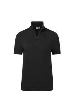 HAKRO Damska koszulka typu Zip-Piqué MIKRALINAR® ECO — 7