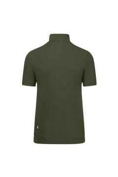 HAKRO Damska koszulka typu Zip-Piqué MIKRALINAR® ECO — 24
