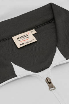 HAKRO Zip-Sweatshirt Contrast MIKRALINAR® — 6