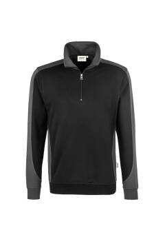 HAKRO Zip-Sweatshirt Contrast MIKRALINAR® — 14