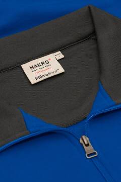 HAKRO Zip-Sweatshirt Contrast MIKRALINAR® — 24