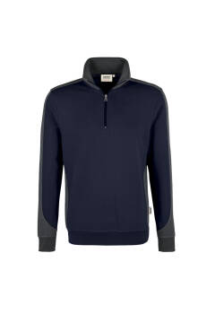 HAKRO Zip-Sweatshirt Contrast MIKRALINAR® — 32