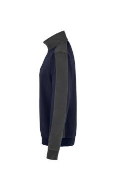 HAKRO Zip-Sweatshirt Contrast MIKRALINAR® — 33