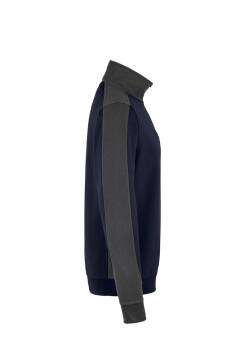 HAKRO Zip-Sweatshirt Contrast MIKRALINAR® — 35