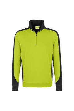 HAKRO Zip-Sweatshirt Contrast MIKRALINAR® — 38