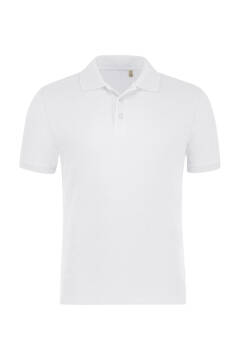 Koszulka polo bez nadruków Heavy MIKRALINAR® ECO — 2