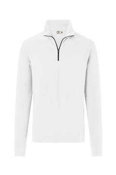 HAKRO Zip-Longsleeve Piqué MIKRALINAR® ECO — 2