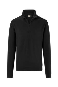 HAKRO Zip-Longsleeve Piqué MIKRALINAR® ECO — 7
