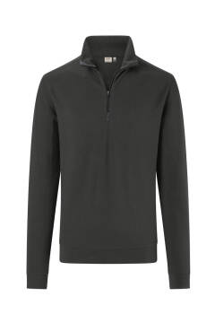 HAKRO Zip-Longsleeve Piqué MIKRALINAR® ECO — 17