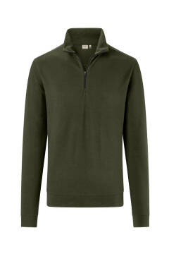 HAKRO Zip-Longsleeve Piqué MIKRALINAR® ECO — 22