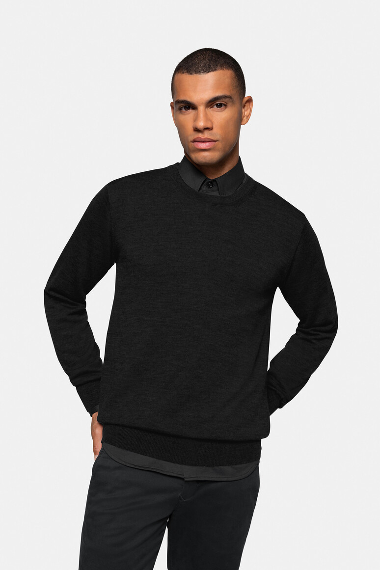 HAKRO Pullover Merino-Wełna