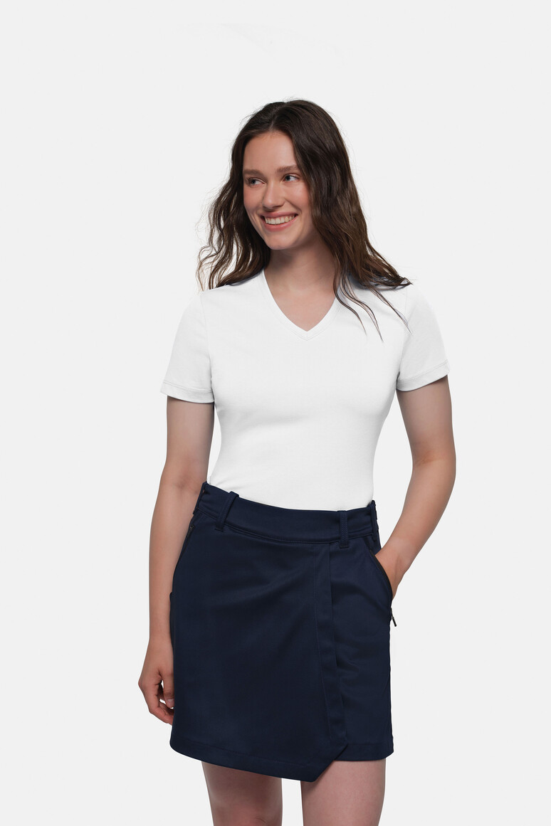 HAKRO COTTON TEC® Damska koszulka V