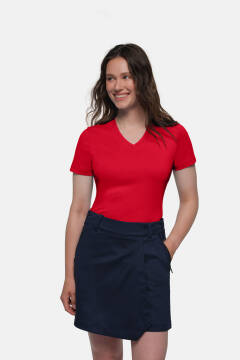 HAKRO COTTON TEC® Damska koszulka V — 6