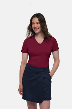 HAKRO COTTON TEC® Damska koszulka V — 26