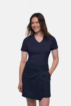 HAKRO COTTON TEC® Damska koszulka V — 36