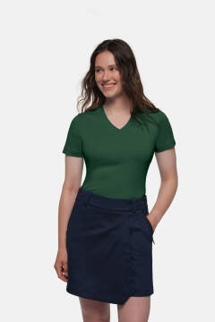HAKRO COTTON TEC® Damska koszulka V — 56