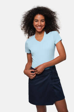 HAKRO Damen V-Shirt MIKRALINAR® — 36
