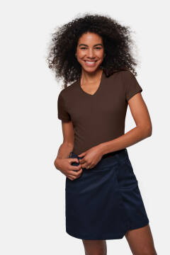 HAKRO Damen V-Shirt MIKRALINAR® — 41