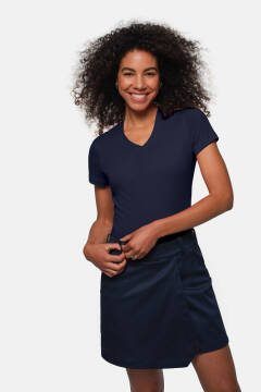 HAKRO Damen V-Shirt MIKRALINAR® — 56