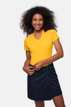 HAKRO Damen V-Shirt MIKRALINAR® — 61