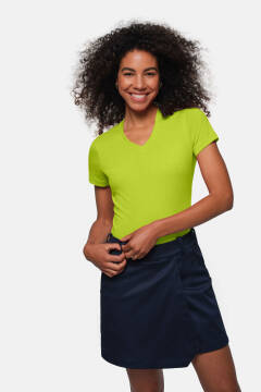 HAKRO Damen V-Shirt MIKRALINAR® — 66