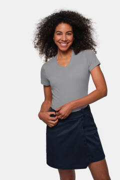 HAKRO Damen V-Shirt MIKRALINAR® — 76