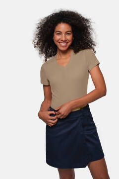 HAKRO Damen V-Shirt MIKRALINAR® — 96