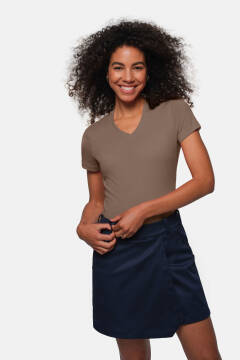 HAKRO Damen V-Shirt MIKRALINAR® — 111