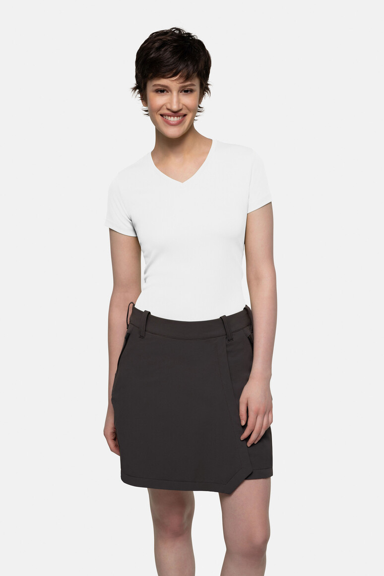 HAKRO Damen V-Shirt COOLMAX® ECO