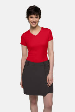 HAKRO Damen V-Shirt COOLMAX® ECO — 6