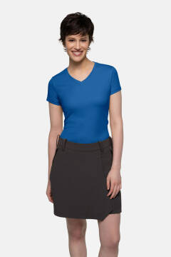 HAKRO Damen V-Shirt COOLMAX® ECO — 16