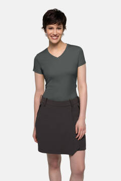 HAKRO Damen V-Shirt COOLMAX® ECO — 21