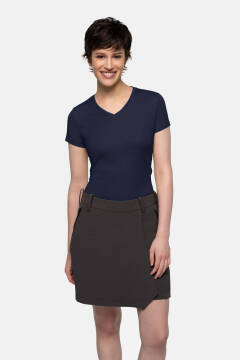 HAKRO Damen V-Shirt COOLMAX® ECO — 26