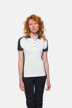 HAKRO Damskie Polo Contrast MIKRALINAR®