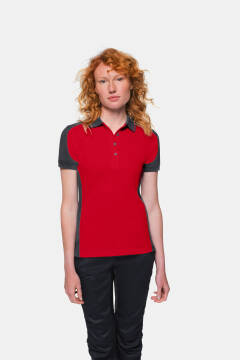 HAKRO Damskie Polo Contrast MIKRALINAR® — 6