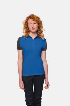 HAKRO Damskie Polo Contrast MIKRALINAR® — 16