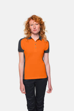 HAKRO Damskie Polo Contrast MIKRALINAR® — 21